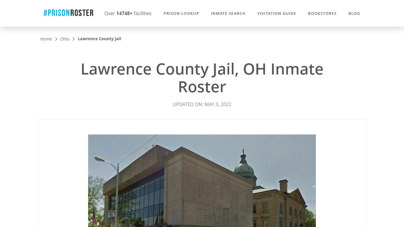 Lawrence County Jail, OH Inmate Roster - Prisonroster